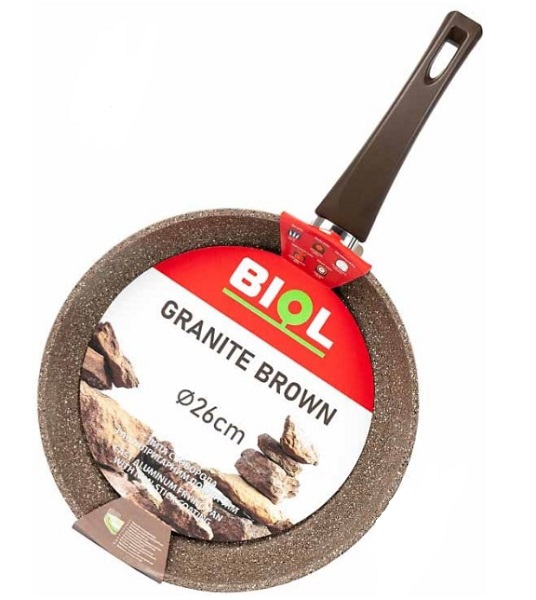 Сковорода Граніт Браун 22 см 2213P Biol