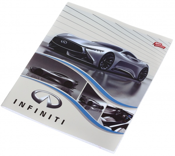 Тетрадь школьная серебро 4 листов в клеточку в ассортименте Мечты сбываются