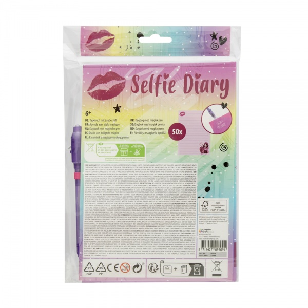 Блокнот Besties Дневник с волшебной ручкой 961007