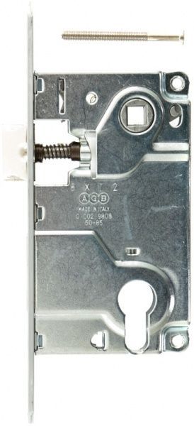 Дверний замок міжкімнатний AGB CENTRO PZ85 матовий хром