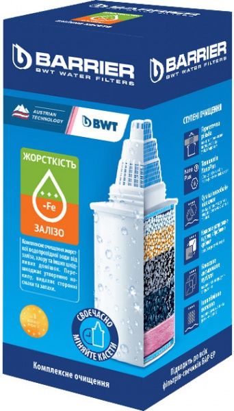 Сменная кассета BARRIER Жесткость+Железо 