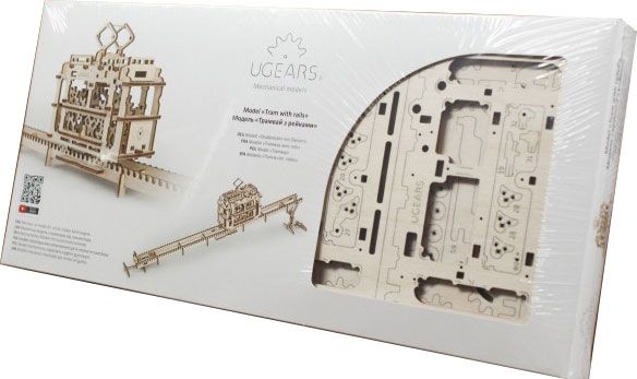 Конструктор Ukrainian Gears Трамвай с рельсами 70008