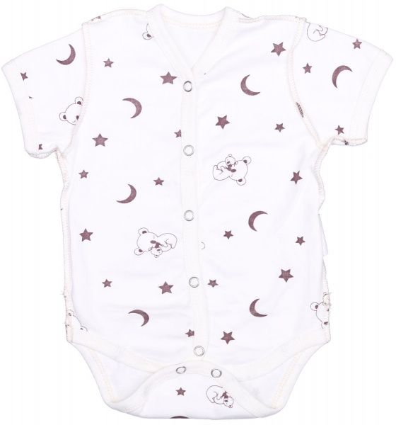 Боди Bambinelli с коротким рукавом Мишка р.56 белый с рисунком 