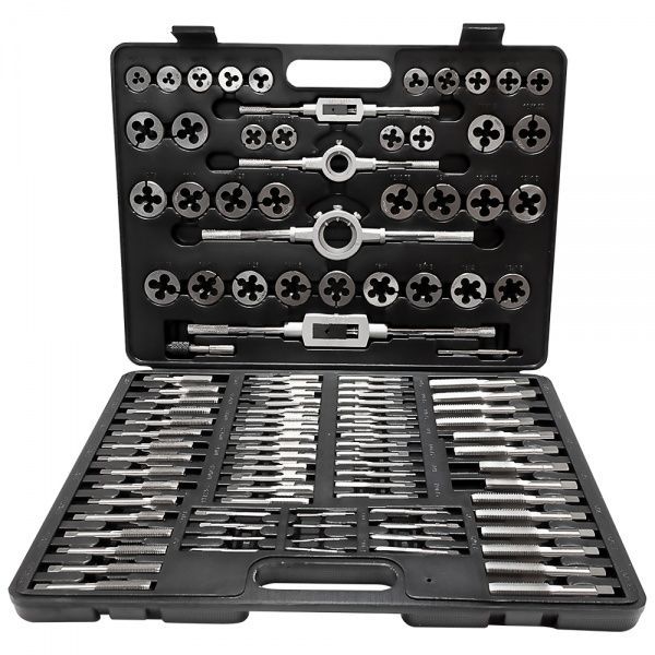 Набор резьбонарезной М2-М18 ЛИЗ 110 шт.