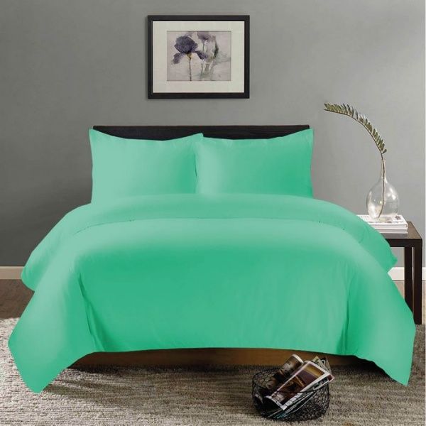 Простирадло 200x220 см м'ятний Zastelli 