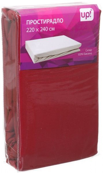 Простирадло 220x240 см в асортименті UP! (Underprice) 