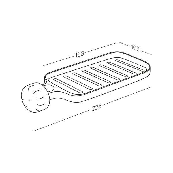 Полка MVM BP-22 черная с фиксатором 
