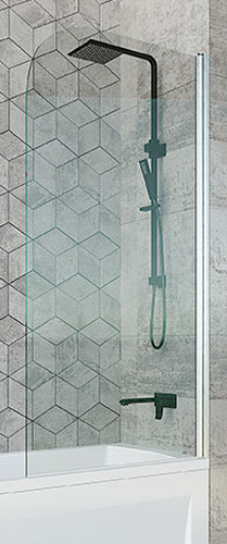 Шторка для ванны AB распашная 80х140 см AB181080Х1