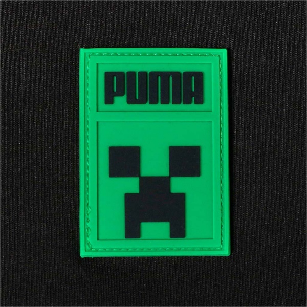 Футболка Puma MINECRAFT GRAPHIC TEE 53437401 р.S чорний