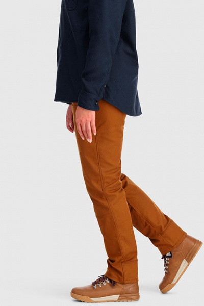 Штани Outdoor Research WOMEN'S LINED WORK PANTS 283241-1145 р. 10 коричневий