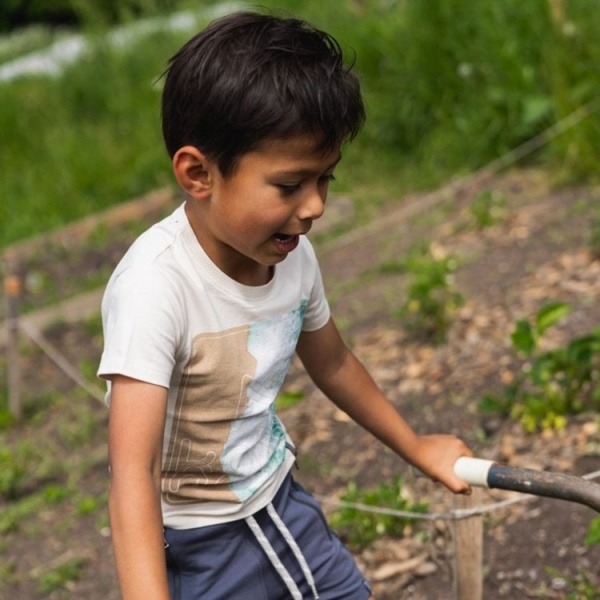 Футболка для мальчиков Koko Noko р.104 галька T46883-37 