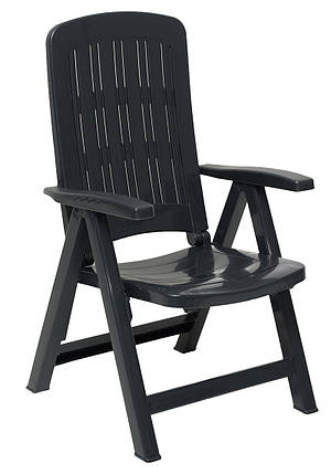 Стул пластиковый Bica Carmen 104x61x59 см графит