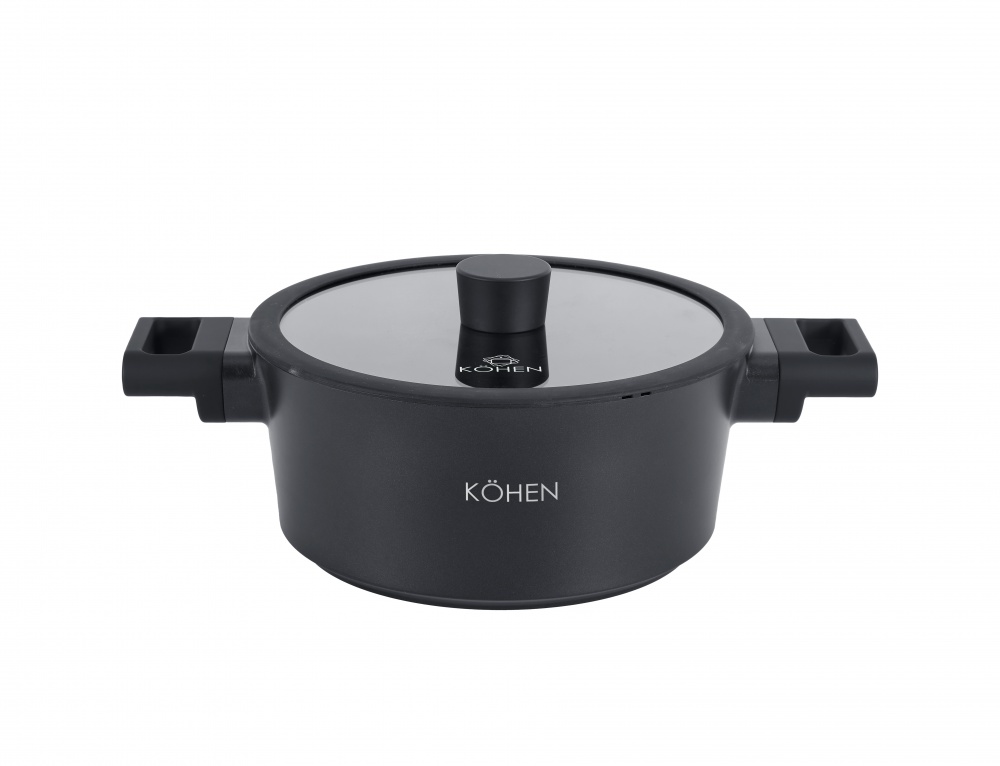 Каструля з кришкою Kohen Space 24 см KN91689