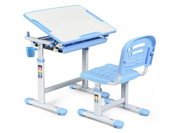 Комплект стіл і стілець Evo-kids Evo-06 Blue