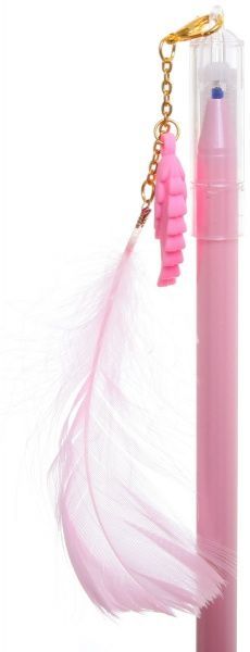 Ручка гелевая пиши-стирай с пером розовая 