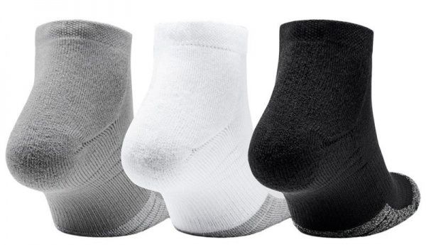 Шкарпетки Under Armour UA Heatgear Locut 1346753-035 біло-сірий р.M