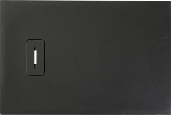 Поддон душевой ScandiSPA SCADI BLACK из искусственного мрамора 1200х800x40 мм прямоугольный черный