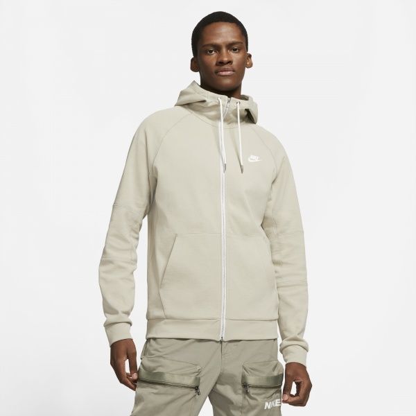 Джемпер Nike M NSW MODERN HOODIE FZ FLC CU4455-230 р. L бежевий