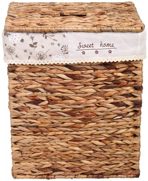 Корзинка плетеная Tony Bridge Basket с текстилем 42х32х52 см XTA19-61AB-1 