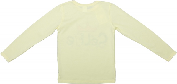 Футболка для дівчаток Luna Kids з принтом Like р.158 ваніль 