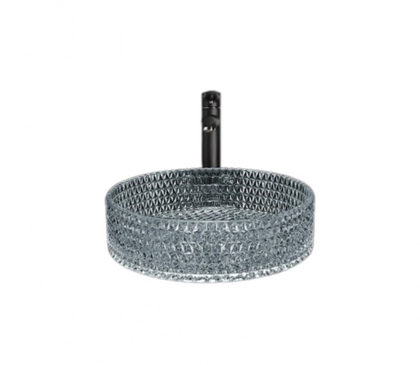 Умывальник EGO стеклянный 39,5х39,5х10,5 см