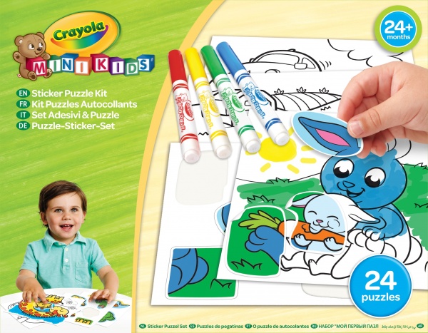 Набір для творчості пазл із наліпками (256699.106) Crayola 