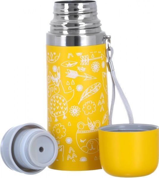 Термос 350 мл желтый 26-178-062 Krauff