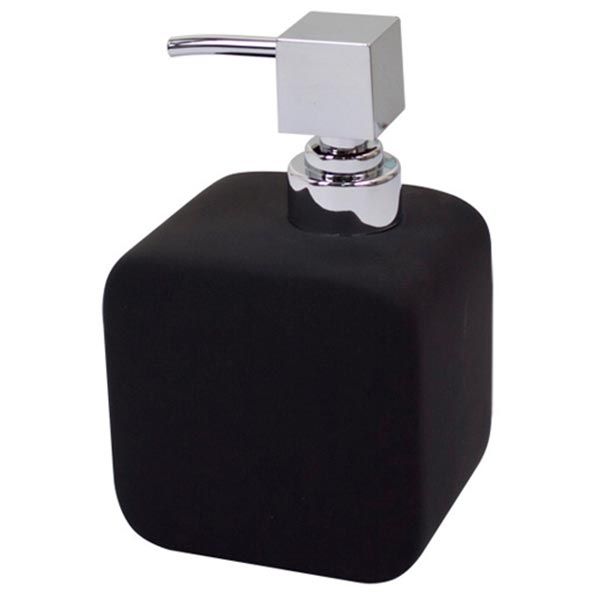 Дозатор для жидкого мыла Trento Cubo черный