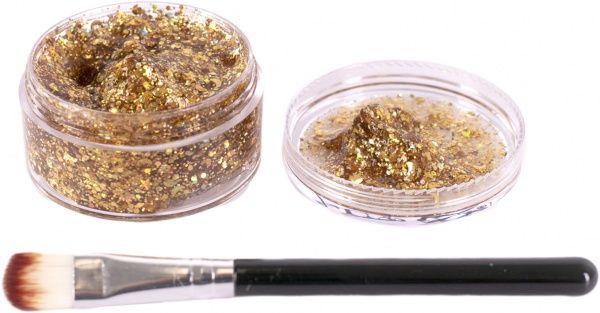 Гель-блискітки для тіла Lukky 25 мл золото Т11928