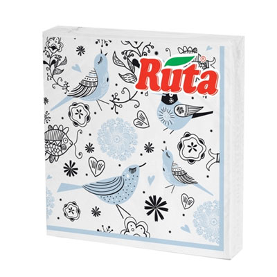 Салфетки Ruta Птицы 30 шт