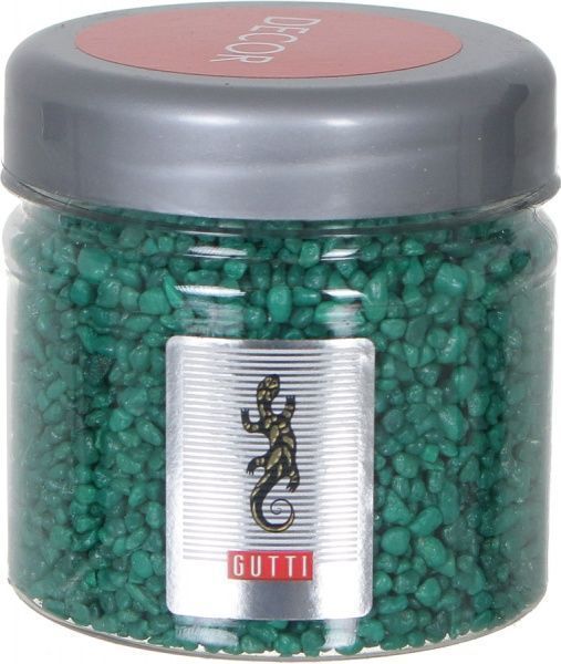 Пісок декоративний Gutti 6016 Turquoise green, 2-3 мм, 300 г