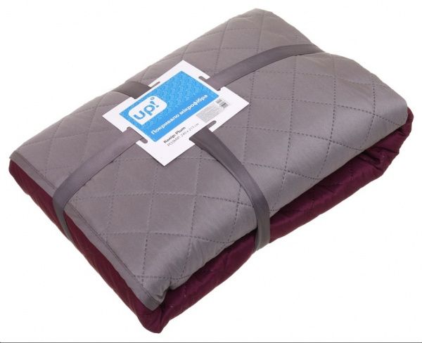 Покривало Білтекс Plum 160x215 см UP! (Underprice) попелястий 