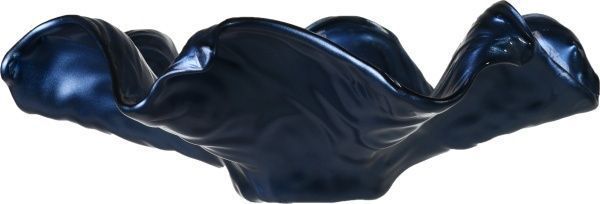 Ваза стеклянная синяя Astro 45х13 см Antonio Tammaro