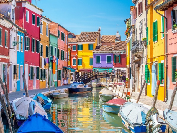 Репродукция Цветная Венеция 60x80 см Арт Фемелі 