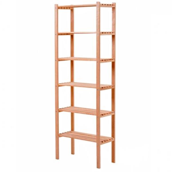 Етажерка дерев'яна 65x30x180 см