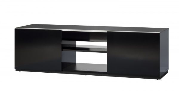 Тумба під ТВ TRD 150-GBLK-GBLK чорний 