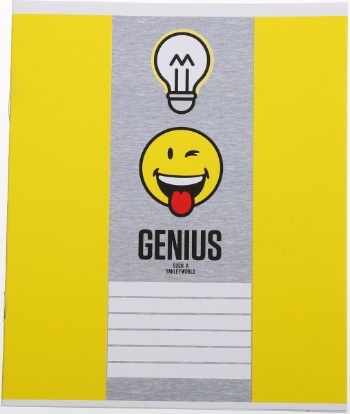 Тетрадь школьная 12 листов в линию 3 Smiley