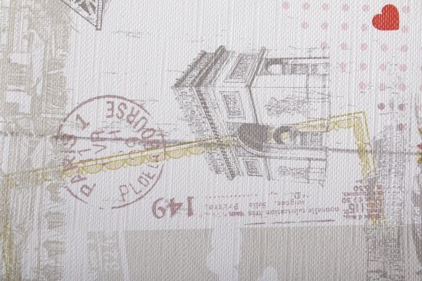 Скатерть Премиум 5730340а12 140x120 см черно-серо-красный УкрСкат 