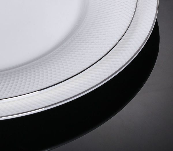 Сервиз столовый Silver Diamond на 6 персон 25 предметов Fiora