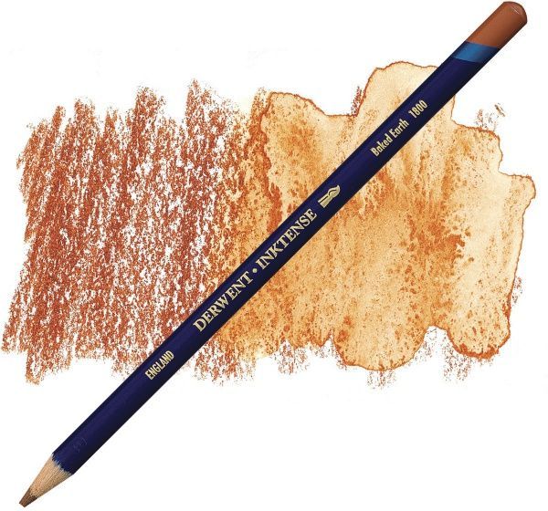Олівець чорнильний Inktense 1800 Печена земля Derwent
