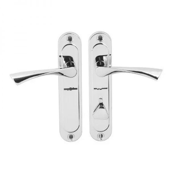 Ручка на планке Apecs Avers HP-42.0123-S-C-CR-L сувальдный 42 мм хром