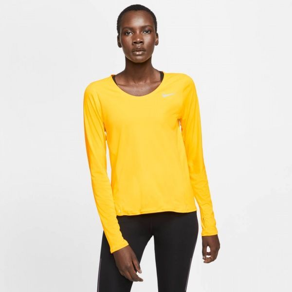 Футболка Nike W NK CITY SLEEK LS CJ2020-845 M жовтий