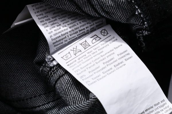 Брюки LINCOLN&SHARKS 4L3901 р.158 черный деним 