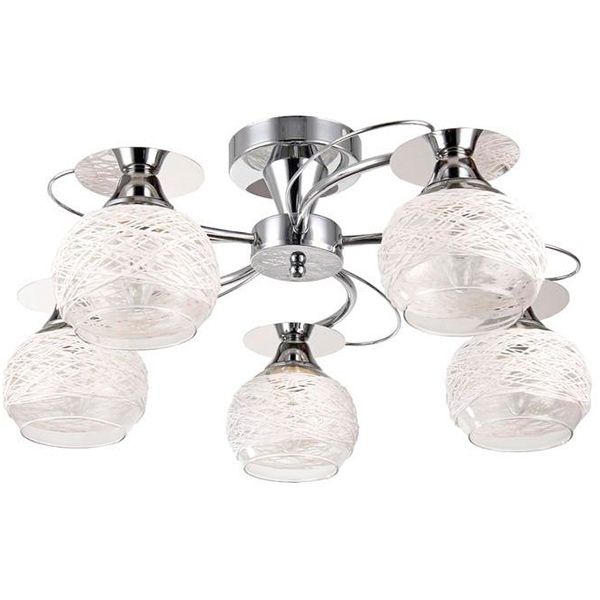 Люстра Powerlight Marsel 1-010350 хром/срібло