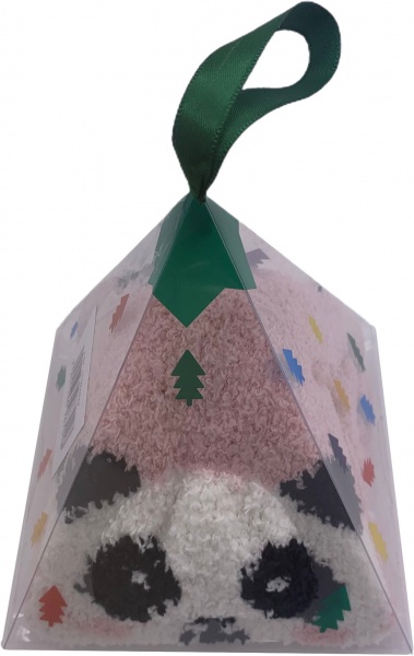 Носки подарочные La Nuit Панда р. универсальный розовый 