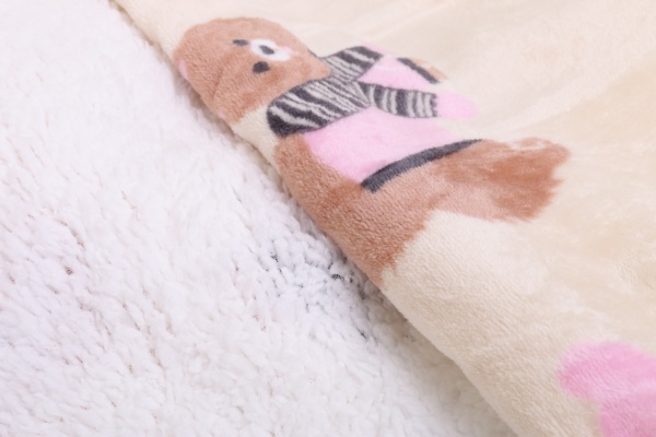 Плед Lotus Собачки 100x120 см айвори 21kf-06 