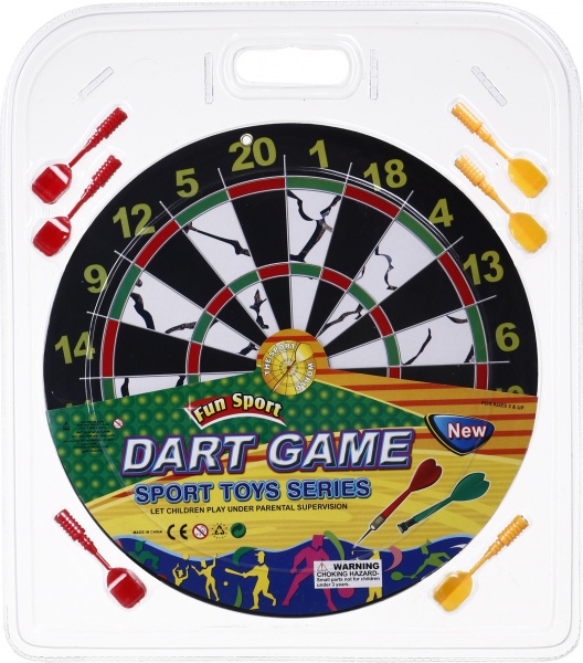 Дартс MaxxPro kids 30 см дротики 6 шт. MX0098719