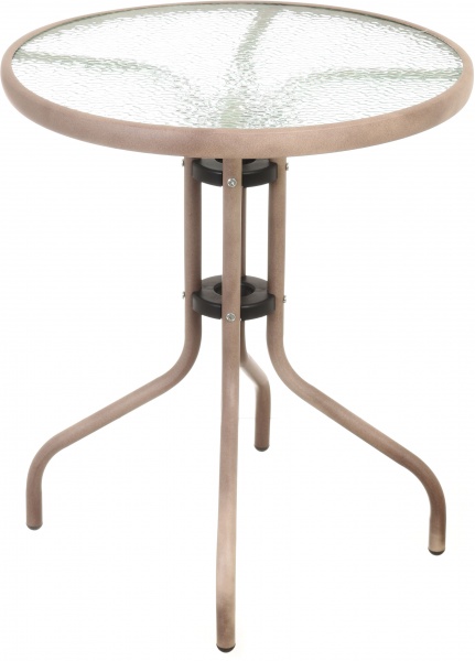 Комплект мебели из искусственного ротанга Рита стол 60х70 см + 2 кресла 58х53х73 см бежевый 