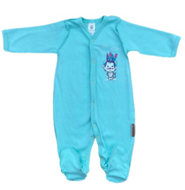 Комбінезон унісекс Bambinelli р.56 бірюзовий Кмб300-5 