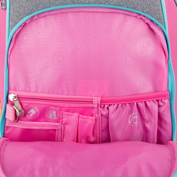 Рюкзак каркасний YES Fashion S-89 Unicorn сірий